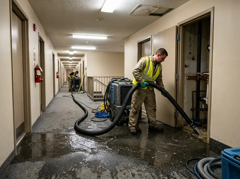 multi-unit-apartment-hallway-f-005 — frequently asked questions, Emergency Burst Pipe Water Extraction & Removal in Reno, NV